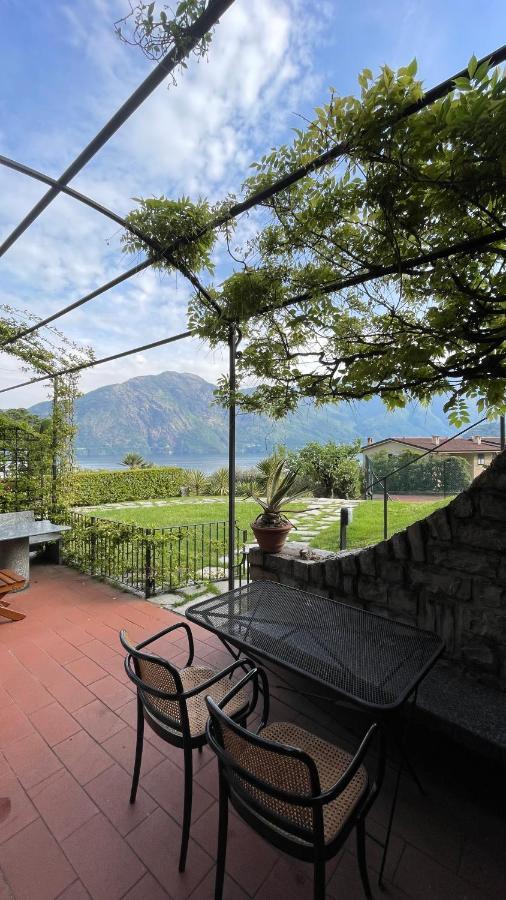 Lake View, Swimming Pool, Tennis Court And Private Parking Mezzegra Luaran gambar